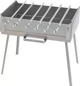 Мангал Palisad Camping - дипломат в сумке 410x280x125 (1.5 мм) 6 шампуров в комплекте (69538) - в 6 в