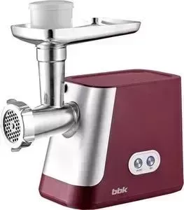 Мясорубка BBK MG2008 Вишневый/Металлик