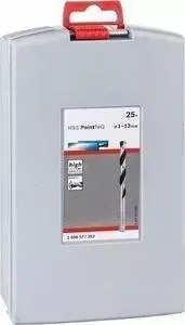 Набор сверл по металлу BOSCH 1.0-13мм 25шт HSS PointTeQ ProBox (2.608.577.352)