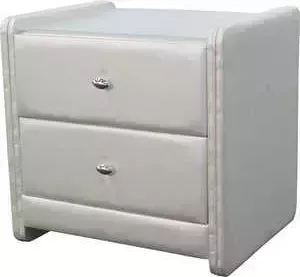 Тумбочка АСКОНА Классик 2 К/з Экотекс White