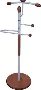 Вешалка Мебелик костюмная Галант 332, алюминий