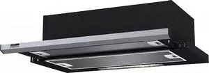 Вытяжка KRONA KAMILLA slim 600 black/inox (2 мотора)