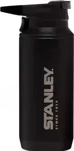 Термокружка STANLEY 0.35 л Mountain с карабином черная (10-02284-004)