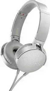 Наушники SONY MDR-XB550AP white