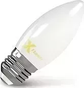 Лампа X-FLASH Филаментная светодиодная XF-E27-FLM-C35-4W-4000K-230V (арт.48526)