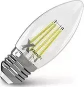 Лампа X-FLASH Филаментная светодиодная XF-E27-FL-C35-4W-4000K-230V (арт.48878)