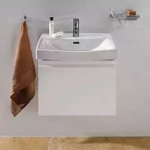 Тумба с раковиной Laufen с Pro 65 белый (4.8304.2.095.463.1 + 8.1895.3)