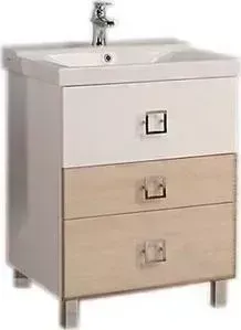 Тумба с раковиной АКВАТОН с Стамбул 65 М сосна ларедо (1A1458K0ST590)