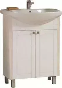 Тумба с раковиной АКВАТОН с Альпина 65 дуб молочный (1A133401AL530 + 1WH207775)