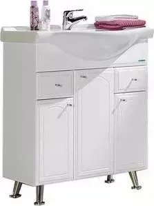 Тумба с раковиной АКВАТОН с Майами 75 (1A056501MM010 + 1WH110237)