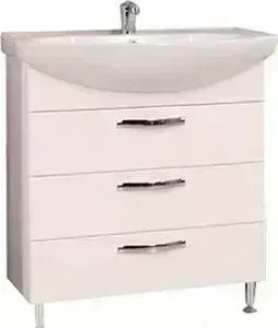 Тумба с раковиной АКВАТОН с Ария 80 н (1A141301AA010 + 1WH207783)