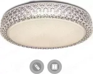 Светильник Estares Управляемый светодиодный PLUTON 40W R-400-SHINY-220-IP44