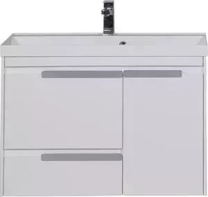 Тумба с раковиной AQUANET с Тиволи 90 белая (180056, 179396)