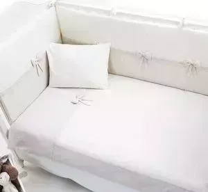 Постельное белье Funnababy Premium Baby 5 предметов 120*60 крем (Э0000015985)