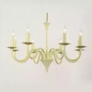 Подвесная люстра Lucia Tucci Messina 1890.8 Cream White