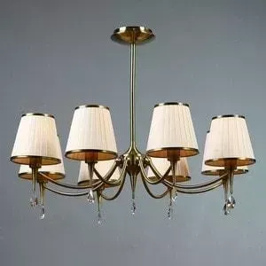 Подвесная люстра BRIZZI MA 01625CA/008 Bronze Cream