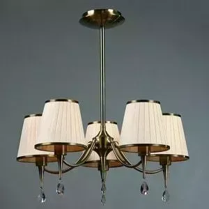 Подвесная люстра BRIZZI MA 01625CA/005 Bronze Cream