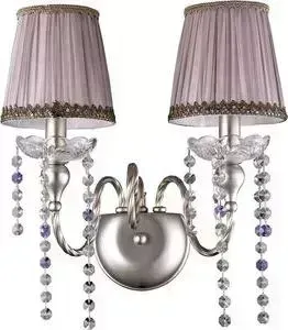 Бра Crystal Lux Alegria AP2 Silver-Brown