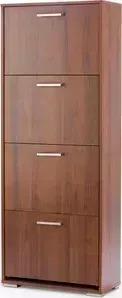 Обувница Вентал Арт Скарпе 4 темный орех