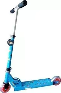 Скутер X-Match Cute, 100 мм PVC свет, Синий (64989)