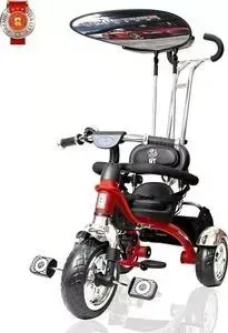 Трехколесный велосипед LEXUS TRIKE original RT Grand Print Deluxe New Design EVA, цвет red (красный) RT колеса