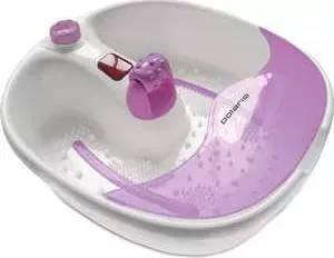 Гидромассажная ванночка POLARIS PMB 0805, белый/фиолетовый