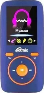 MP3 плеер RITMIX RF-4450 4Gb blue/orange