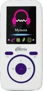 MP3 плеер RITMIX RF-4450 4Gb white/violet