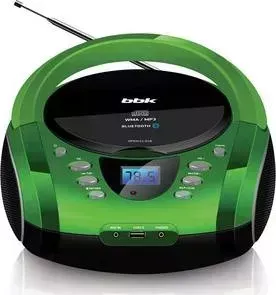 Магнит BBK BX165BT black/green
