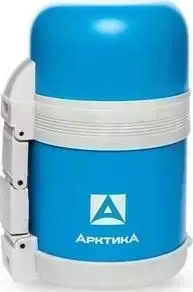 Термос Арктика 0.6 л с широким горлом универсальный (202-600 синий пластик)