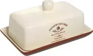 Маслёнка Terracotta Масленка с крышкой Кухня в стиле Кантри (TLY288-CK-AL)