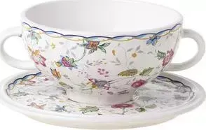Бульонница Imari с блюдцем Букингем (IMB0304-A218AL)