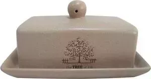 Маслёнка Terracotta Масленка с крышкой Дерево жизни (TLY288-TL-AL)