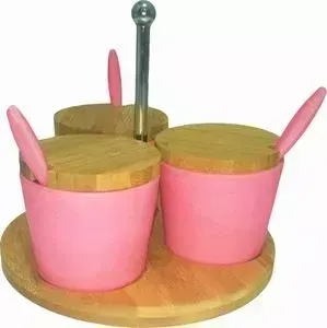 Набор FRYBEST для специй сервировочный из бамбука 3 предмета Bamboo (BM-05-4)