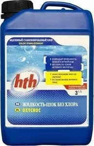 Жидкость HTH L801221HK шок без хлора, 3л