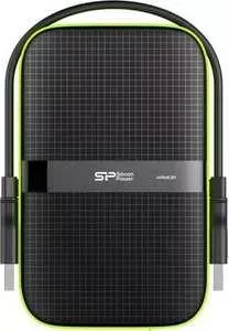 Внешний HDD SILICON POWER 1Tb SP010TBPHDA60S3K black (SP010TBPHDA60S3K)