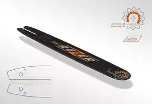 Шина пильная Rezer 403 L 9 K 16" 40см 1,3мм 3/8" на 55 звеньев