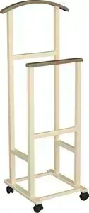 Вешалка Мебелик костюмная Рилле 430М темный кофе/бежевый