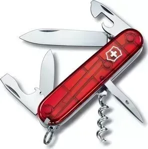 Нож Victorinox Spartan 1.3603.T (91мм, 12 функций, полупрозрачный, красный)