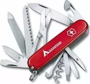 Нож Victorinox Ranger 1.3763.71 (91мм, 21 функция красный с логотипом "camping")