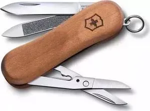 Нож Victorinox EvoWood 81 0.6421.63 (65мм, 5 функций, деревянная рукоять)
