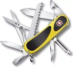 Нож Victorinox EvoGrip S18 2.4913.SC8 (85мм, 15 функций, жёлто-чёрный)
