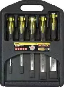 Набор STANLEY стамесок 5шт 6-25мм DynaGrip Pro (2-16-271)