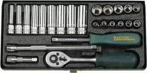 Набор KRAFTOOL торцовых головок 1/4" 24шт Industrie Qualitat (27890-H24_z01)