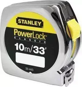 Рулетка STANLEY Powerlock комби 10м x25мм (0-33-443)