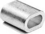 Зажим троса ЗУБР DIN 3093 алюминиевый 10мм ТФ5 15 шт (4-304475-10)