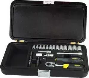 Набор STANLEY головок торцевых 1/4" 35 предметов (1-94-672)
