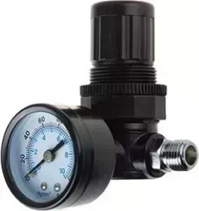 Регулятор давления KRAFTOOL 1/4" с манометром Industrie (06503)
