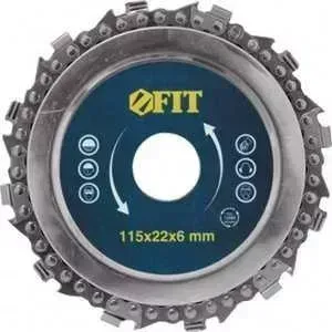 Диск пильный FIT цепной 125х22.2мм (37652)