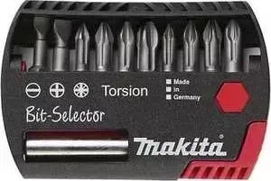 Набор бит MAKITA 10шт + держатель (P-53724)